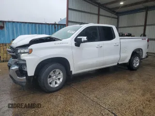 2021 Chevrolet Silverado 1500 LT with VIN 1GCRYDEDXMZ379058, listed as a Copart auction lot 52102445 with 73,293 mi miles and Clean Title. Bid and sale history available at DreamBid. Image 1.