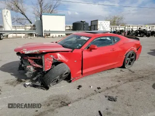 2018 Chevrolet Camaro 1SS with VIN 1G1FF1R78J0141326, listed as a Copart auction lot 83423704 with 130,054 mi miles and Salvage Title. Bid and sale history available at DreamBid. Image 1.