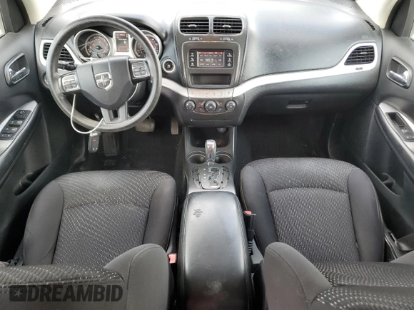 2015 Dodge Journey SXT with VIN 3C4PDDBG4FT548972, listed as a Copart auction lot 74633934 with 93,944 mi miles and Salvage Title. Bid and sale history available at DreamBid. Image 8.