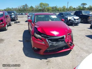 2015 Lexus IS 250 with VIN JTHBF1D20F5051615, listed as a IAAI auction lot 41829880 with 72,797 mi miles. Bid and sale history available at carsss.com. Image 13.
