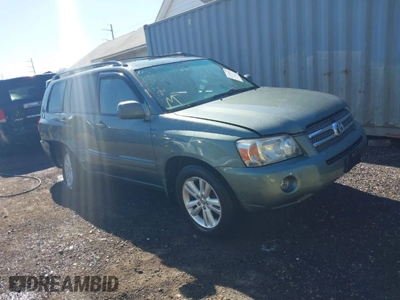 2007 Toyota Highlander Hybrid with VIN JTEGW21A870018929, listed as a IAAI auction lot 41735701 with 218,607 mi miles. Bid and sale history available at carsss.com. Image 1.