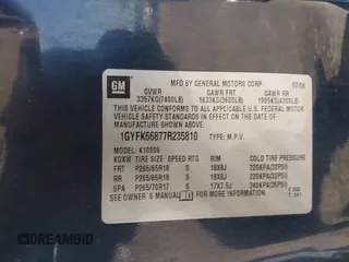 2007 Cadillac Escalade ESV z VIN 1GYFK66877R235810, wystawiony jako IAAI lot #42320143 z przebiegiem 247 150 mil mil oraz . Historia ofert i sprzedaży dostępna na DreamBid. Obrazek 9.
