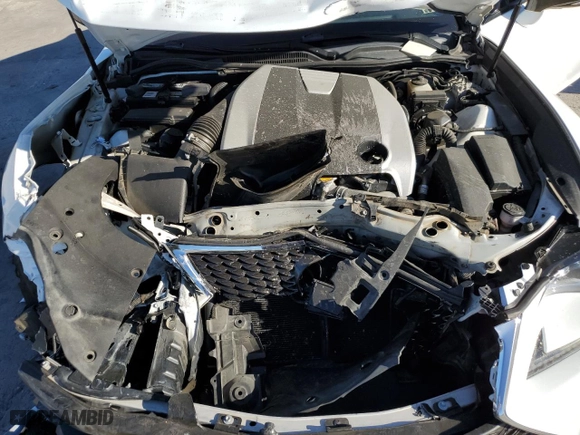 2015 Lexus RC 350 with VIN JTHHE5BC9F5002266, listed as a Copart auction lot 60583402 with 66,151 mi miles. Bid and sale history available at carsss.com. Image 7.