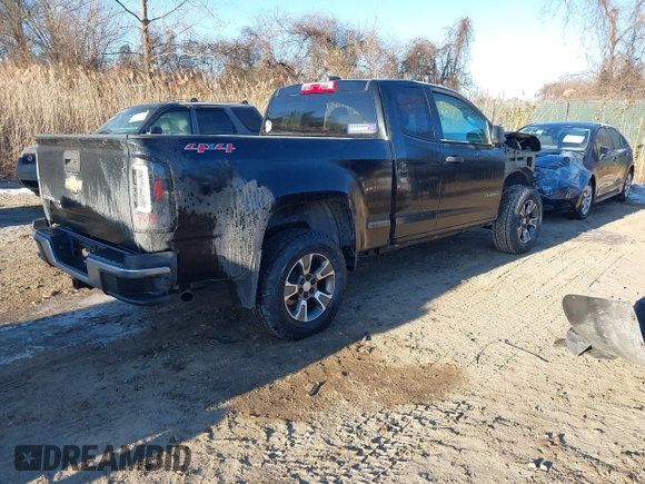 2019 Chevrolet Colorado 4WD Work Truck z VIN 1GCHTBEN9K1226626, wystawiony jako IAAI lot #41411416 z przebiegiem 56 819 mil mil oraz . Historia ofert i sprzedaży dostępna na DreamBid. Obrazek 4.