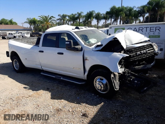 2024 Ram 3500 Big Horn with VIN 3C63RRHL1RG108097, listed as a Copart auction lot 75737074 with 16,221 mi miles and Non Repairable. Bid and sale history available at carsss.com. Image 4.