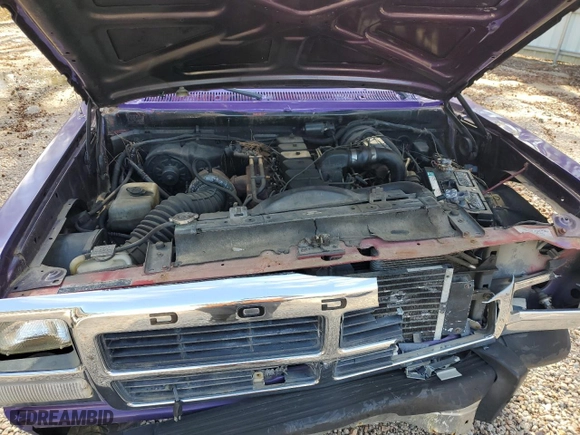 1992 Dodge D250 & W250 with VIN 3B7KM23C8NM516058, listed as a Copart auction lot 46529115 with NaN miles and Salvage Title. Bid and sale history available at carsss.com. Image 13.