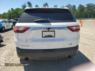 2021 Chevrolet Traverse LS with VIN 1GNERFKW6MJ189342, listed as a Copart auction lot 52877565 with 81,295 mi miles and Salvage Title. Bid and sale history available at carsss.com. Image 6.