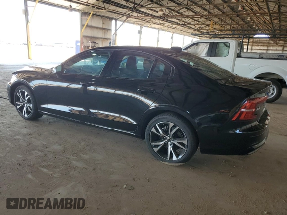 2024 Volvo S60 Core Dark Theme with VIN 7JRL12FK1RG324997, listed as a Copart auction lot 64224614 with 981 mi miles and Salvage Title. Bid and sale history available at carsss.com. Image 2.