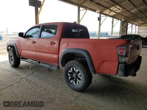2017 Toyota Tacoma SR5 with VIN 3TMAZ5CN9HM046028, listed as a Copart auction lot 64113485 with 92,461 mi miles and Salvage title. Bid and sale history available at DreamBid. Image 2.