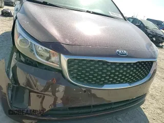 2017 Kia Sedona LX with VIN KNDMB5C19H6338583, listed as a Copart auction lot 48574955 with 140,765 mi miles and Salvage Title. Bid and sale history available at carsss.com. Image 11.