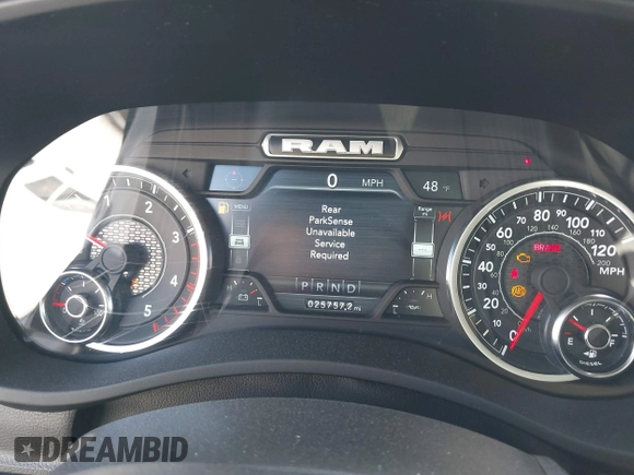2024 Ram 2500 Laramie with VIN 3C6UR5FL1RG282204, listed as a IAAI auction lot 41593751 with 25,757 mi miles. Bid and sale history available at carsss.com. Image 7.