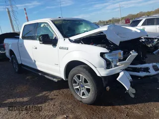 2016 Ford F-150 XLT with VIN 1FTEW1EP7GFB82528, listed as a IAAI auction lot 40653150 with 34,517 mi miles. Bid and sale history available at carsss.com. Image 1.