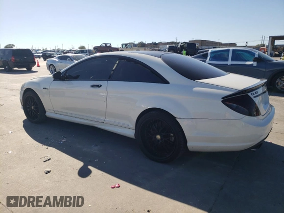 2008 Mercedes-Benz CL-Class V8 AMG with VIN WDDEJ77X58A012557, listed as a Copart auction lot 79005984 with 89,216 mi miles and Salvage Title. Bid and sale history available at carsss.com. Image 2.