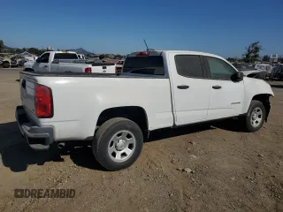 2021 Chevrolet Colorado 2WD Work Truck with VIN 1GCGSBEN5M1265182, listed as a Copart auction lot 61145945 with 91,245 mi miles and Salvage title. Bid and sale history available at DreamBid. Image 3.