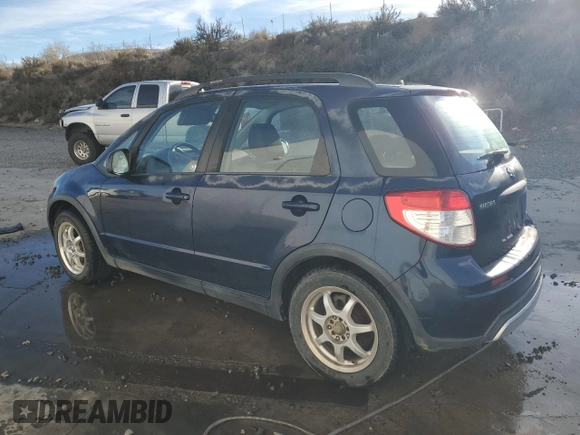 2008 Suzuki SX4 with VIN JS2YB413285103177, listed as a Copart auction lot 79961794 with 145,116 mi miles and Salvage Title. Bid and sale history available at carsss.com. Image 2.