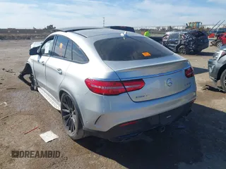 2019 Mercedes-Benz GLE 43 AMG with VIN 4JGED6EB8KA155654, listed as a IAAI auction lot 41334185 with Not provided miles and . Bid and sale history available at DreamBid. Image 3.