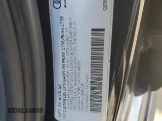 2013 Audi A6 3.0T Prestige with VIN WAUHGAFC6DN054057, listed as a Copart auction lot 44455985 with 121,395 mi miles and Salvage Title. Bid and sale history available at carsss.com. Image 15.