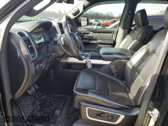 2019 Ram 1500 Laramie with VIN 1C6SRFDT3KN602992, listed as a Copart auction lot 44276045 with 79,272 mi miles and Salvage Title. Bid and sale history available at carsss.com. Image 7.