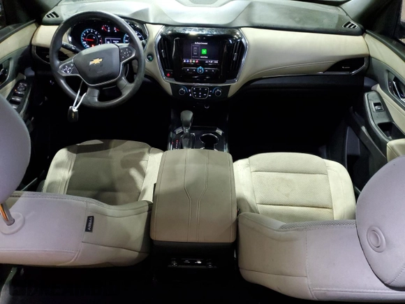 2023 Chevrolet Traverse LS with VIN 1GNERFKWXPJ117371, listed as a Copart auction lot 55616005 with 30,622 mi miles and Salvage title. Bid and sale history available at DreamBid. Image 8.