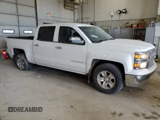 2015 Chevrolet Silverado 1500 LT with VIN 3GCPCREC6FG368944, listed as a Copart auction lot 52235885 with 254,616 mi miles and Salvage Title. Bid and sale history available at DreamBid. Image 4.