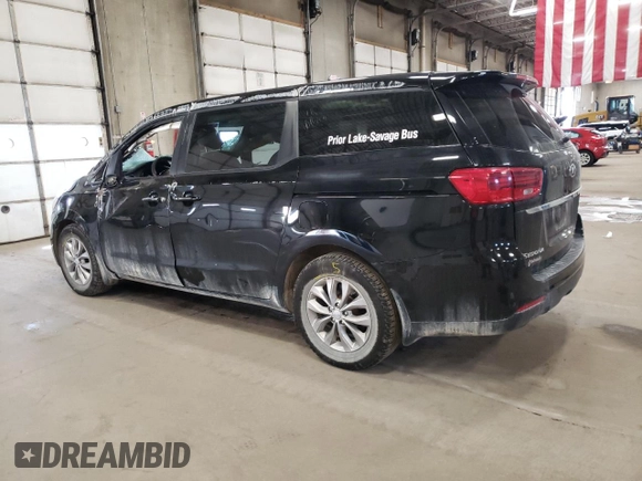 2021 Kia Sedona LX with VIN KNDMB5C14M6671008, listed as a Copart auction lot 53820675 with 78,073 mi miles and Salvage Title. Bid and sale history available at carsss.com. Image 2.