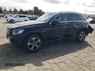 2019 Mercedes-Benz GLC 300 z VIN WDC0G4KB2KV150886, wystawiony jako Copart lot #51248985 z przebiegiem 104 229 mil mil oraz Szkoda całkowita • Salvage title. Historia ofert i sprzedaży dostępna na DreamBid. Obrazek 1.