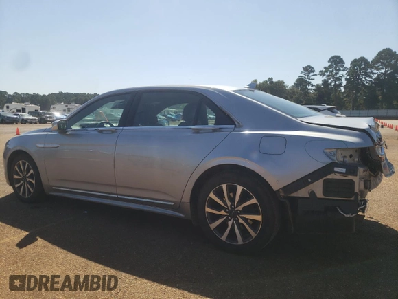 2020 Lincoln Continental Standard with VIN 1LN6L9PK5L5603008, listed as a Copart auction lot 74313684 with 83,251 mi miles and Salvage Title. Bid and sale history available at carsss.com. Image 2.