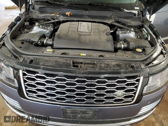 2018 Land Rover Range Rover HSE z VIN SALGS2SV8JA502742, wystawiony jako Copart lot #60878555 z przebiegiem 81 004 mil mil oraz Szkoda całkowita • Salvage title. Historia ofert i sprzedaży dostępna na DreamBid. Obrazek 12.