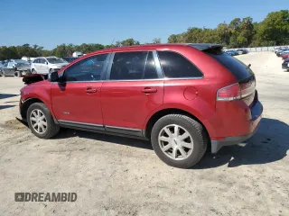 2007 Lincoln MKX with VIN 2LMDU68C37BJ15742, listed as a Copart auction lot 49525895 with 132,573 mi miles and Salvage Title. Bid and sale history available at carsss.com. Image 2.