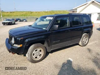 2017 Jeep Patriot Sport SE with VIN 1C4NJPBA6HD207756, listed as a Copart auction lot 64142705 with 110,981 mi miles and Salvage title. Bid and sale history available at DreamBid. Image 1.