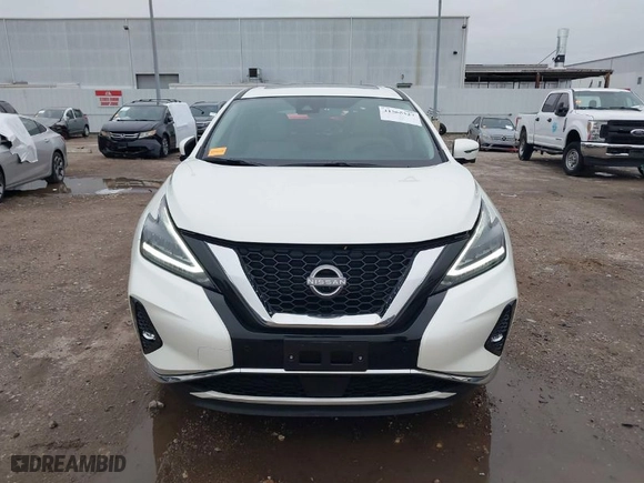 2024 Nissan Murano SL with VIN 5N1AZ2CJ5RC122290, listed as a IAAI auction lot 41565527 with 3,764 mi miles. Bid and sale history available at carsss.com. Image 12.
