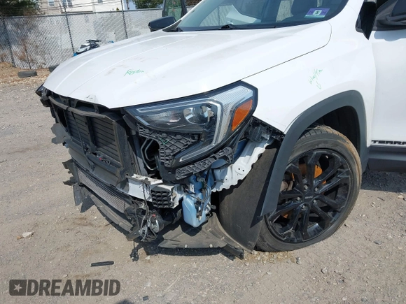 2019 GMC Terrain SLT z VIN 3GKALPEX7KL357440, wystawiony jako IAAI lot #41787110 z przebiegiem 108 477 mil mil oraz . Historia ofert i sprzedaży dostępna na DreamBid. Obrazek 18.