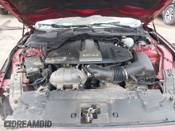 2018 Ford Mustang GT with VIN 1FA6P8CF2J5171122, listed as a IAAI auction lot 41214704 with 95,972 mi miles and . Bid and sale history available at DreamBid. Image 10.