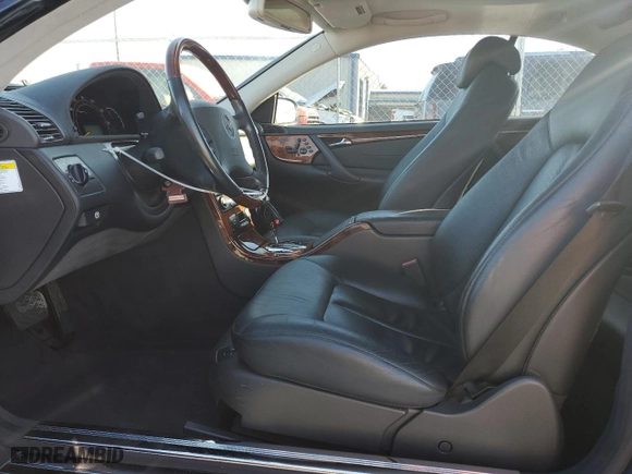 2006 Mercedes-Benz CL-Class 5.0L with VIN WDBPJ75J76A046982, listed as a Copart auction lot 81496404 with NaN miles and Salvage Title. Bid and sale history available at carsss.com. Image 7.