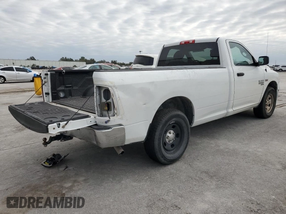 2020 Ram 1500 Tradesman z VIN 3C6JR6DT6LG144032, wystawiony jako Copart lot #76073334 z przebiegiem 73 342 mil mil oraz Nie do naprawy • Non repairable. Historia ofert i sprzedaży dostępna na DreamBid. Obrazek 3.