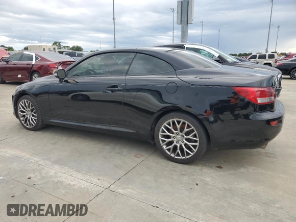 2014 Lexus IS 350 C with VIN JTHFE2C28E2510949, listed as a Copart auction lot 74630924 with Not provided miles and Non repairable. Bid and sale history available at DreamBid. Image 2.