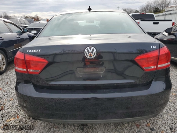 2014 Volkswagen Passat Wolfsburg Ed with VIN 1VWAT7A37EC062768, listed as a Copart auction lot 81237924 with 109,805 mi miles and Salvage Title. Bid and sale history available at carsss.com. Image 6.