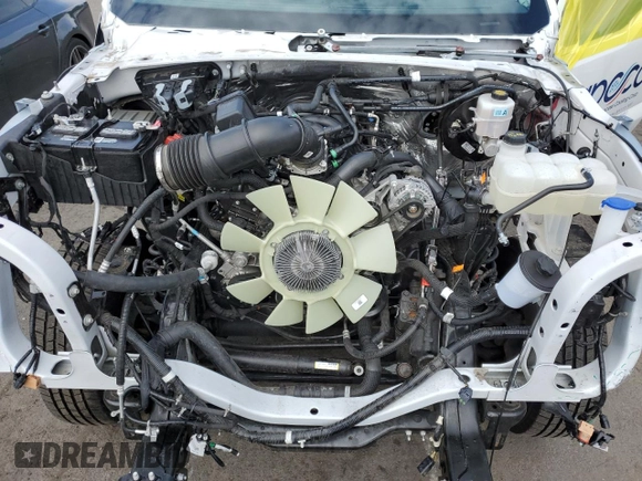 2024 Ford F-250 XL with VIN 1FTBF2BA1RED63447, listed as a Copart auction lot 57393255 with 12,343 mi miles and Salvage title. Bid and sale history available at DreamBid. Image 11.