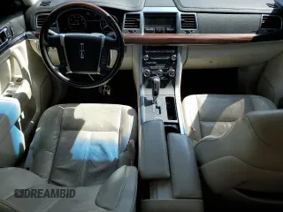 2009 Lincoln MKS with VIN 1LNHM93RX9G609098, listed as a Copart auction lot 53838525 with 148,616 mi miles and Salvage title. Bid and sale history available at DreamBid. Image 8.