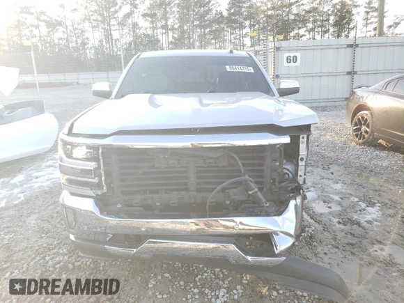 2017 Chevrolet Silverado 1500 LTZ with VIN 3GCPCSEC6HG442583, listed as a Copart auction lot 88414315 with 84,514 mi miles and Salvage Title. Bid and sale history available at DreamBid. Image 5.