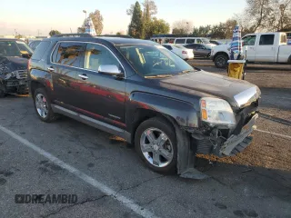 2013 GMC Terrain SLE with VIN 2GKFLSE33D6311293, listed as a Copart auction lot 42771575 with 105,190 mi miles and Salvage Title. Bid and sale history available at DreamBid. Image 4.