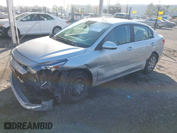 2023 Kia Rio LX with VIN 3KPA24AD1PE599290, listed as a IAAI auction lot 41023283 with 10,027 mi miles and . Bid and sale history available at DreamBid. Image 17.