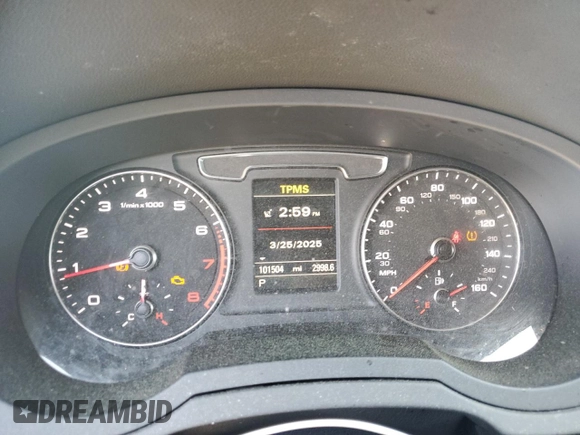 2016 Audi Q3 Premium Plus with VIN WA1EFCFS0GR015502, listed as a Copart auction lot 50520905 with 101,504 mi miles and Salvage Title. Bid and sale history available at carsss.com. Image 9.