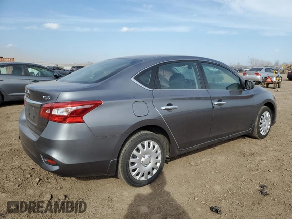 2019 Nissan Sentra S with VIN 3N1AB7AP4KY454881, listed as a Copart auction lot 48806865 with 67,648 mi miles and Salvage Title. Bid and sale history available at carsss.com. Image 3.