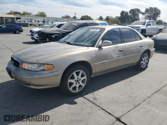 2001 Buick Century Custom with VIN 2G4WS52J511168032, listed as a Copart auction lot 75267664 with 114,345 mi miles and Salvage Title. Bid and sale history available at carsss.com. Image 1.