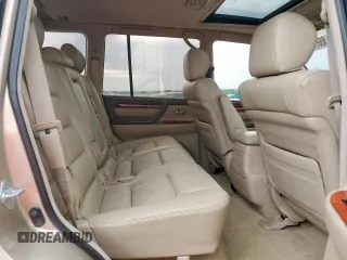 2000 Lexus LX 470 with VIN JT6HT00W8Y0118377, listed as a Copart auction lot 55614435 with 230,542 mi miles and Clean Title. Bid and sale history available at carsss.com. Image 11.