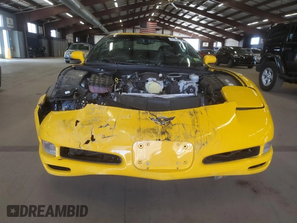 2003 Chevrolet Corvette Z06 with VIN 1G1YY12S635129327, listed as a Copart auction lot 51208995 with 34,626 mi miles and Clean Title. Bid and sale history available at carsss.com. Image 5.