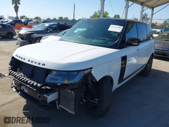2021 Land Rover Range Rover с VIN SALGS5SE7MA431958, выставлен на аукционе IAAI как лот 42325301 с пробегом 24 627 миль миль и . История ставок и продаж доступна на DreamBid. Изображение 18.