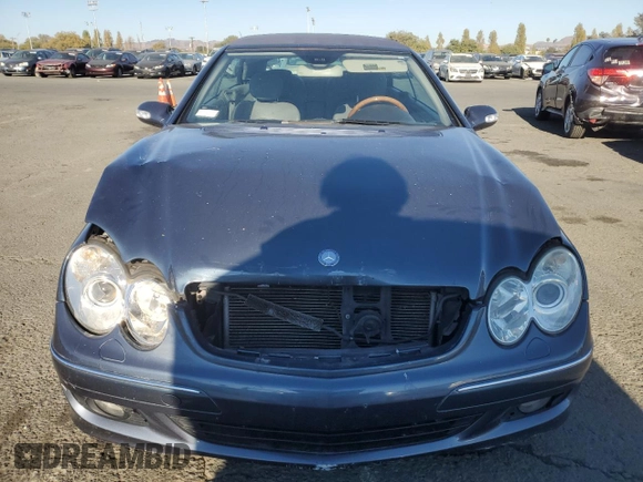 2006 Mercedes-Benz CLK 350 with VIN WDBTK56G56T062704, listed as a Copart auction lot 75333534 with 135,550 mi miles and Salvage Title. Bid and sale history available at DreamBid. Image 5.