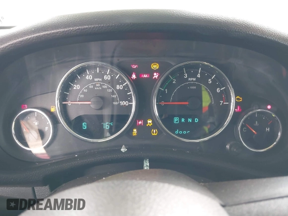 2017 Jeep Wrangler Unlimited Sahara with VIN 1C4HJWEG0HL595144, listed as a IAAI auction lot 41644511 with 143,512 mi miles. Bid and sale history available at carsss.com. Image 7.